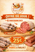 Offre Promo - 6 Saucissons + 1 Rosette