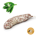 "Saucisson sec artisanal d'Auvergne à l'ail des ours"