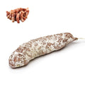 "Saucisson sec artisanal d'Auvergne aux lardons fumés"